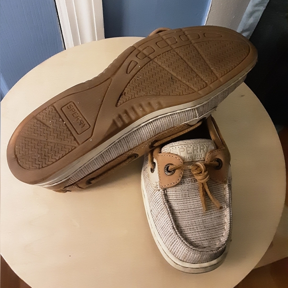 Sperry Genuine Leather Loafer Slip-ons - Picture 2 of 2